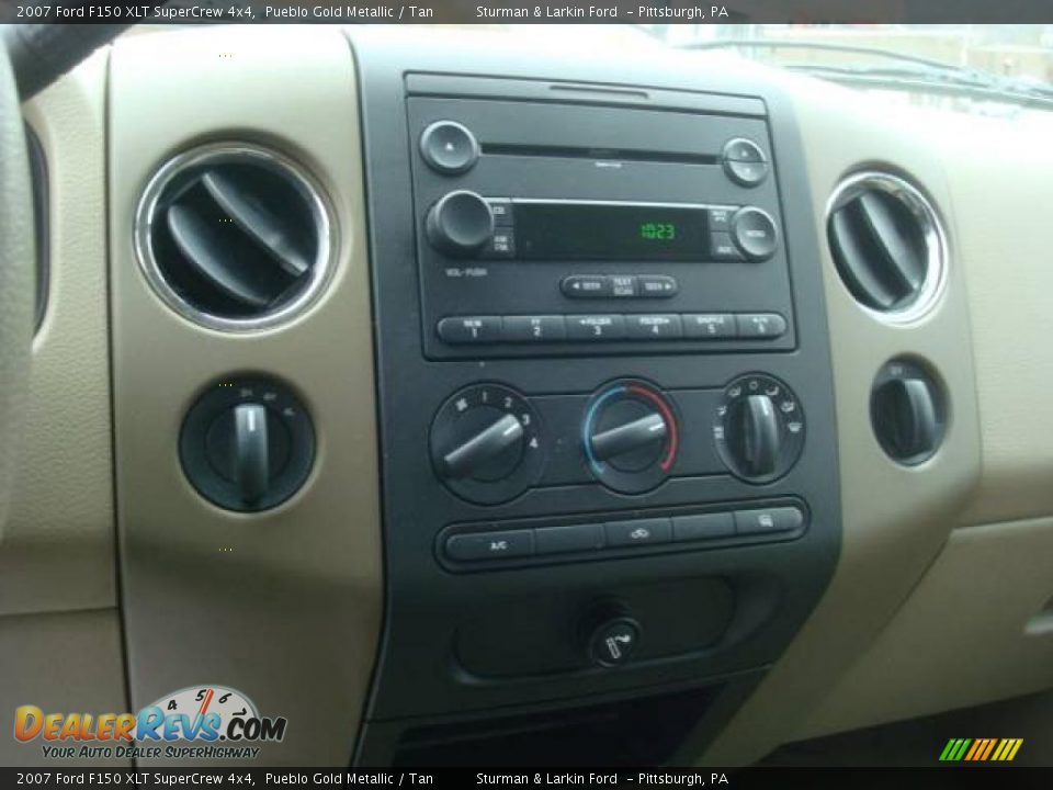 2007 Ford F150 XLT SuperCrew 4x4 Pueblo Gold Metallic / Tan Photo #18