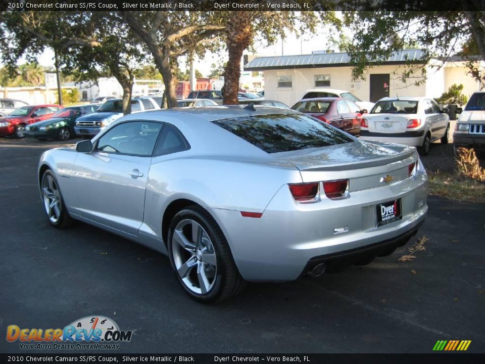 2010 Chevrolet Camaro SS/RS Coupe Silver Ice Metallic / Black Photo #5