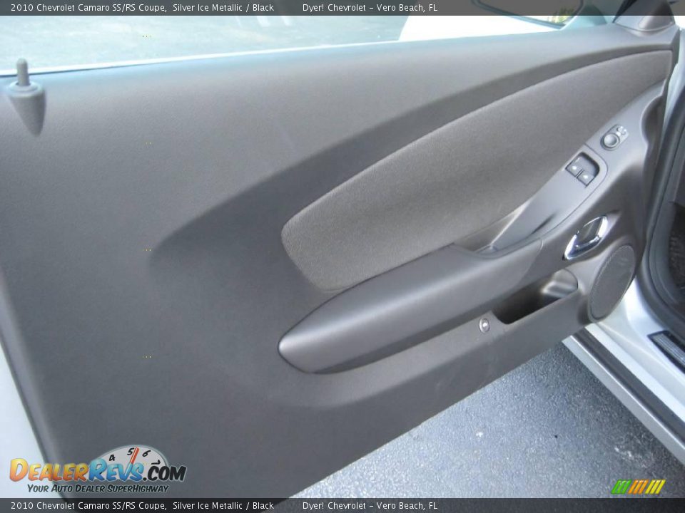 2010 Chevrolet Camaro SS/RS Coupe Silver Ice Metallic / Black Photo #11