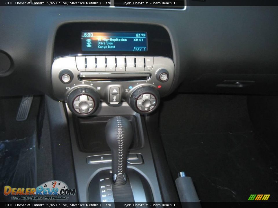 2010 Chevrolet Camaro SS/RS Coupe Silver Ice Metallic / Black Photo #13