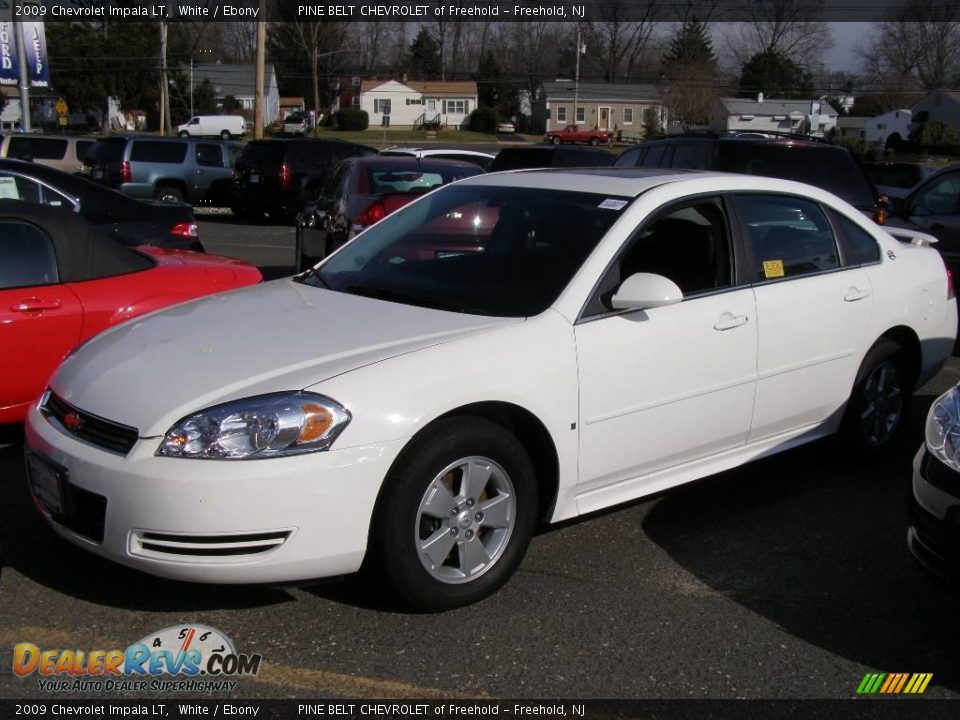 2009 Chevrolet Impala LT White / Ebony Photo #1