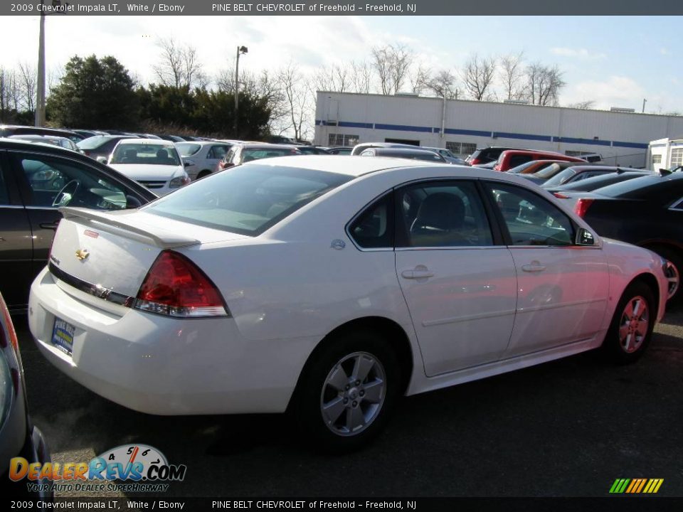 2009 Chevrolet Impala LT White / Ebony Photo #3