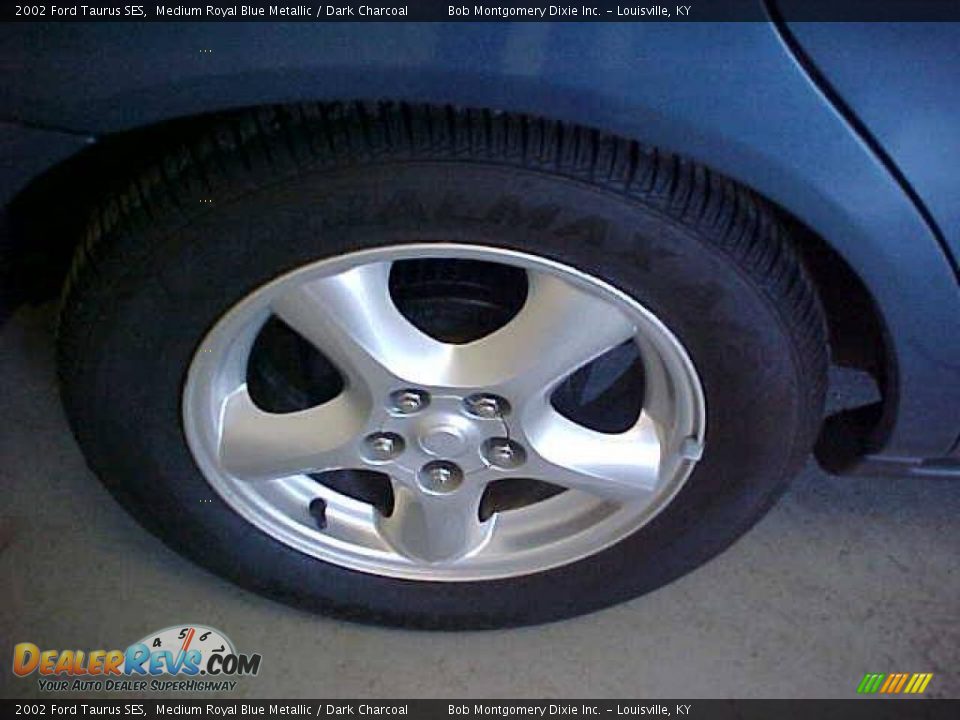 2002 Ford Taurus SES Medium Royal Blue Metallic / Dark Charcoal Photo #5
