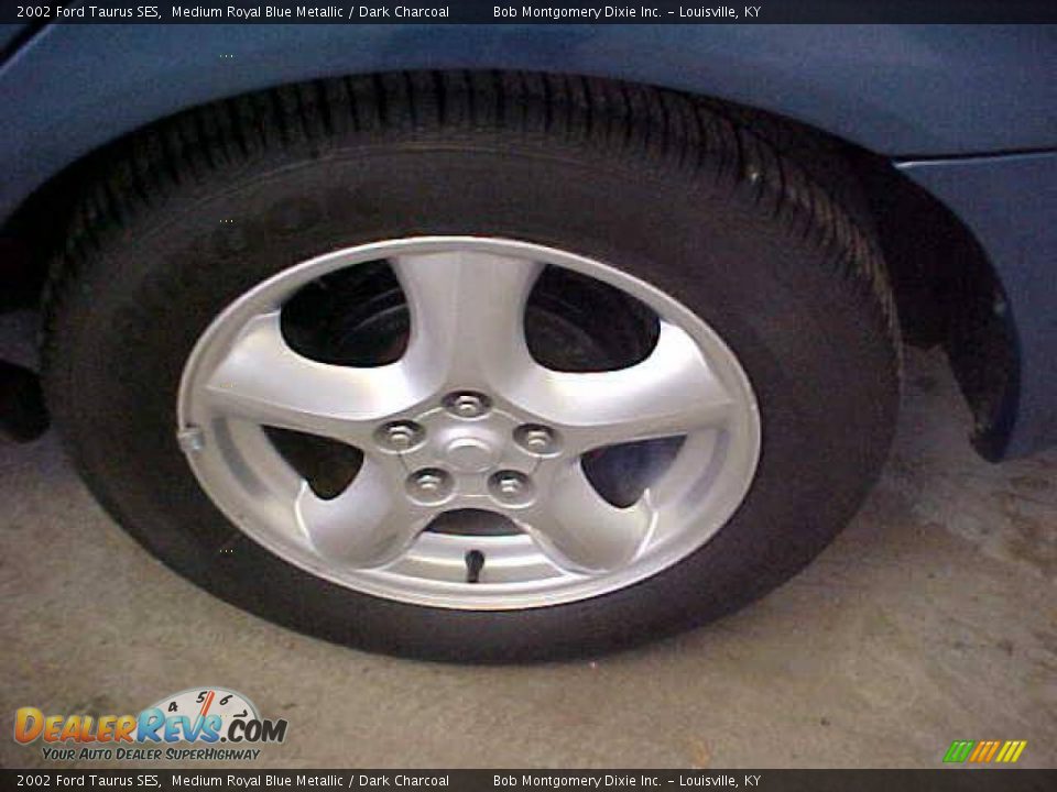 2002 Ford Taurus SES Medium Royal Blue Metallic / Dark Charcoal Photo #6