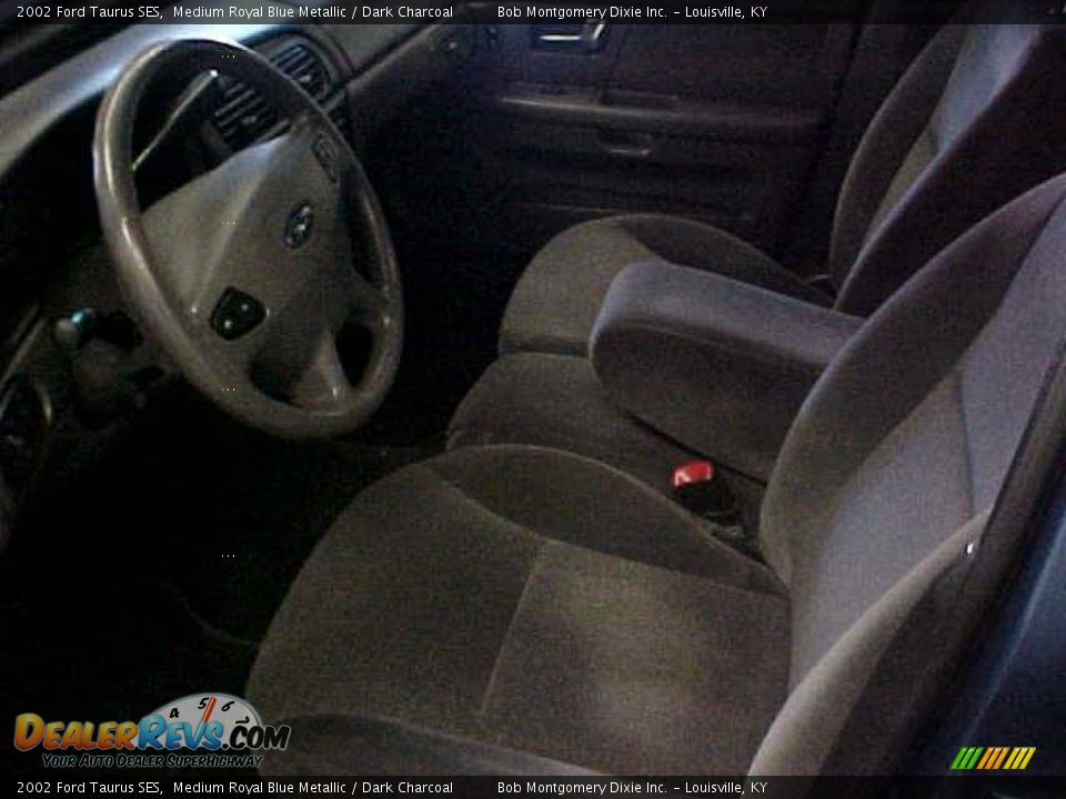 2002 Ford Taurus SES Medium Royal Blue Metallic / Dark Charcoal Photo #9