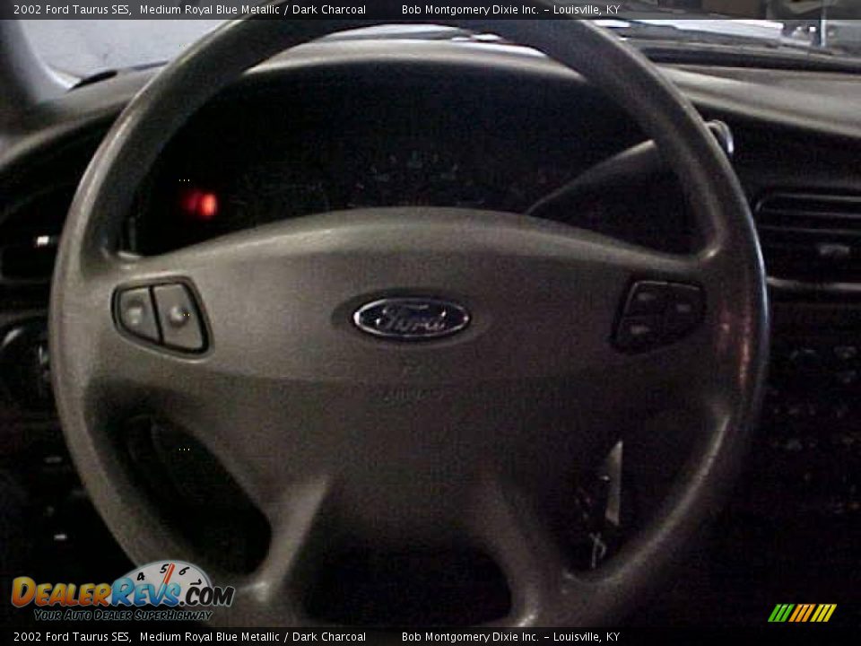 2002 Ford Taurus SES Medium Royal Blue Metallic / Dark Charcoal Photo #10