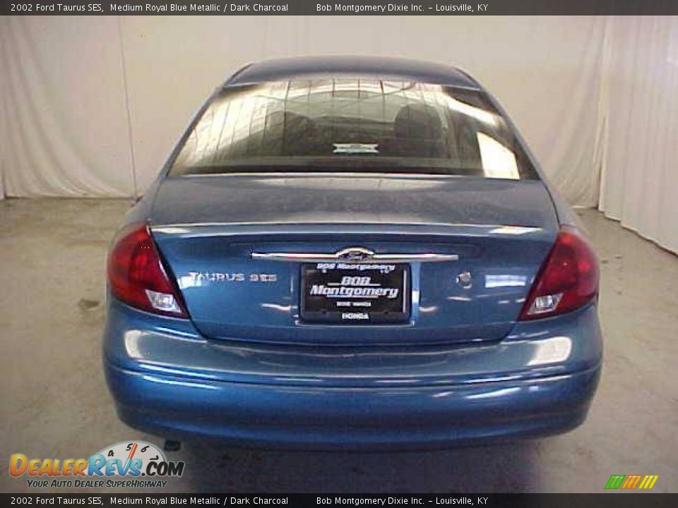 2002 Ford Taurus SES Medium Royal Blue Metallic / Dark Charcoal Photo #21