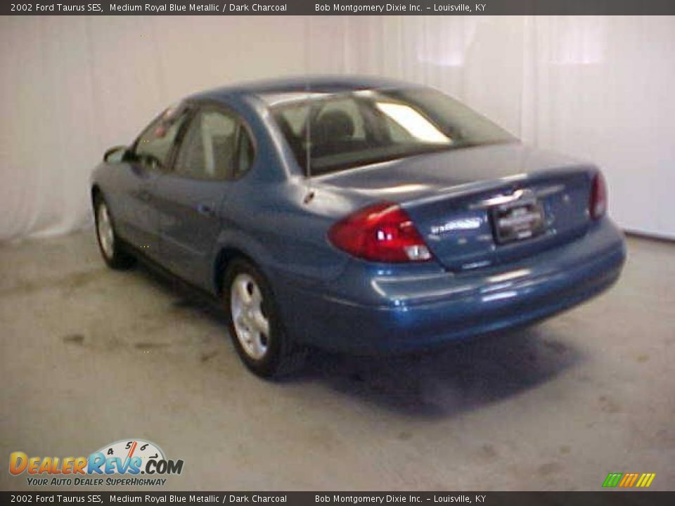 2002 Ford Taurus SES Medium Royal Blue Metallic / Dark Charcoal Photo #22
