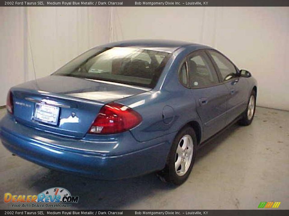 2002 Ford Taurus SES Medium Royal Blue Metallic / Dark Charcoal Photo #23