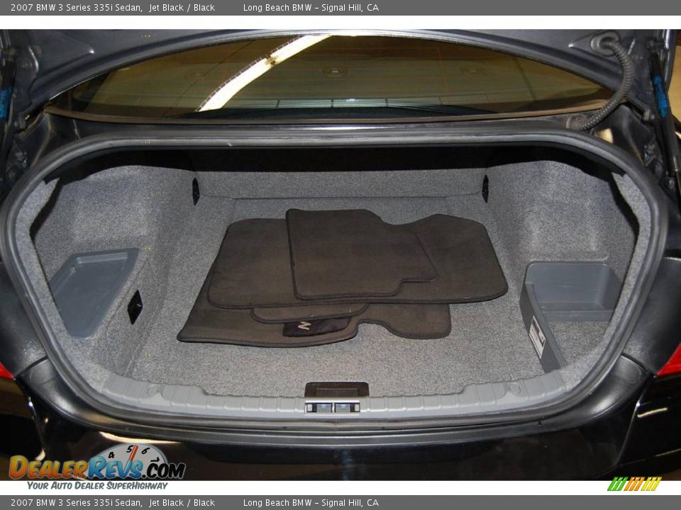 2007 BMW 3 Series 335i Sedan Jet Black / Black Photo #8
