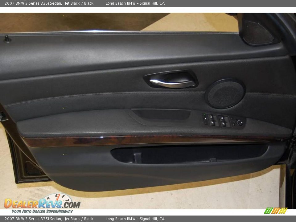 2007 BMW 3 Series 335i Sedan Jet Black / Black Photo #23