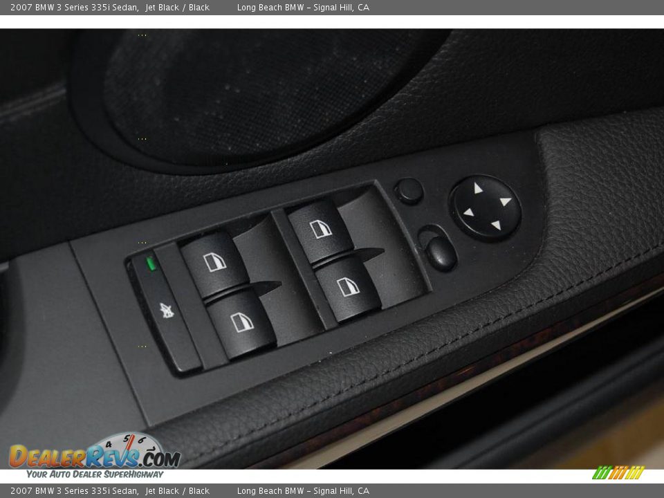 2007 BMW 3 Series 335i Sedan Jet Black / Black Photo #24