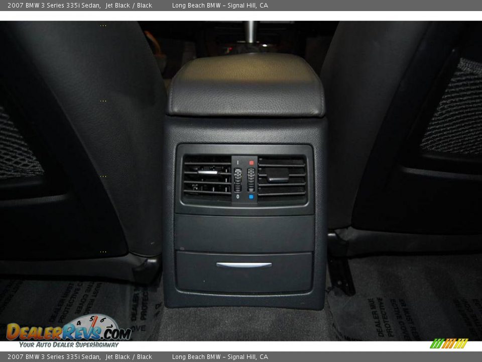2007 BMW 3 Series 335i Sedan Jet Black / Black Photo #29