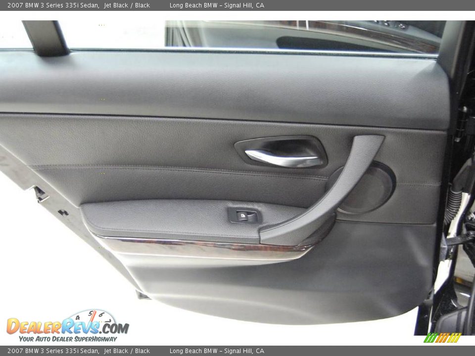 2007 BMW 3 Series 335i Sedan Jet Black / Black Photo #30