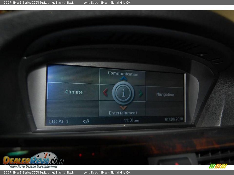 2007 BMW 3 Series 335i Sedan Jet Black / Black Photo #33