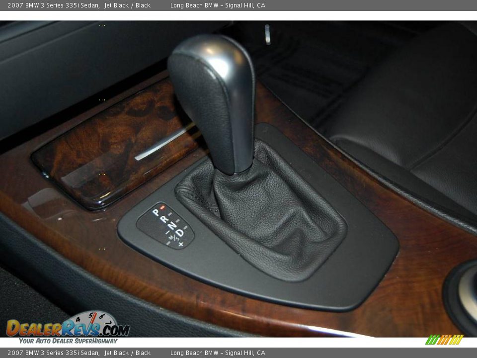 2007 BMW 3 Series 335i Sedan Jet Black / Black Photo #35