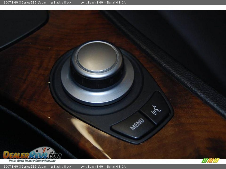 2007 BMW 3 Series 335i Sedan Jet Black / Black Photo #36