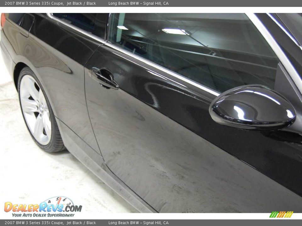 2007 BMW 3 Series 335i Coupe Jet Black / Black Photo #3