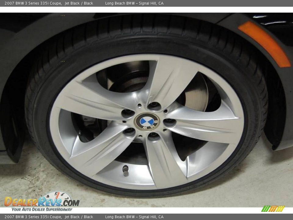2007 BMW 3 Series 335i Coupe Jet Black / Black Photo #4