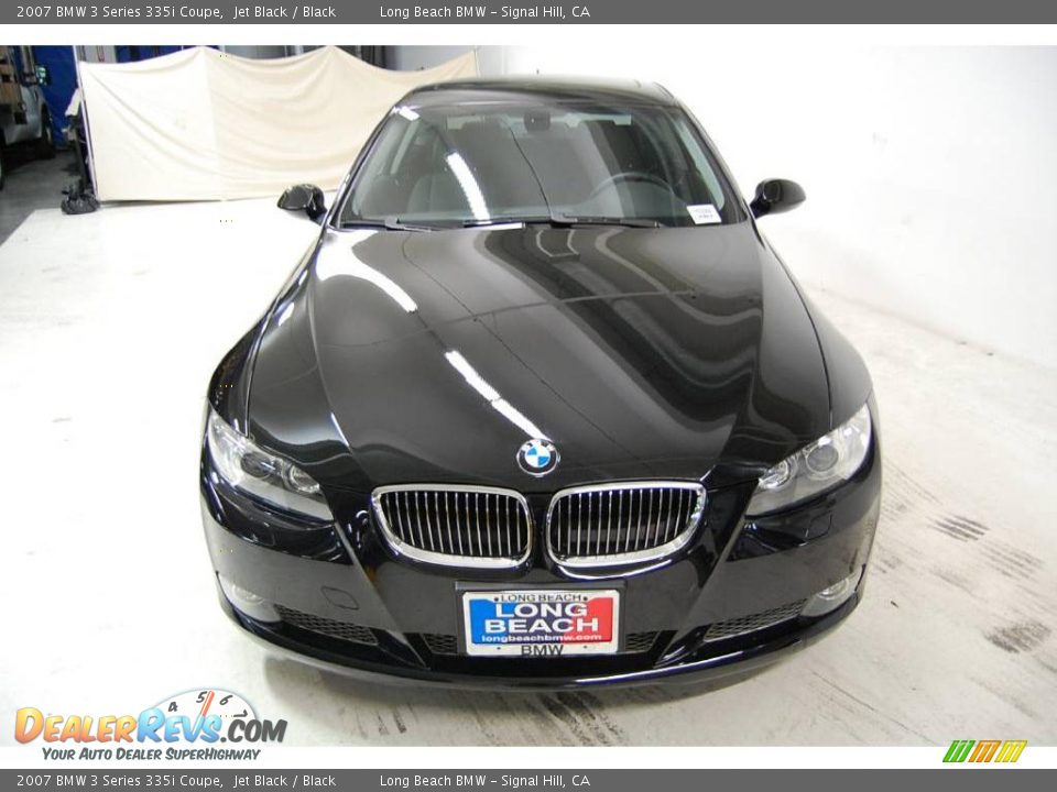 2007 BMW 3 Series 335i Coupe Jet Black / Black Photo #5