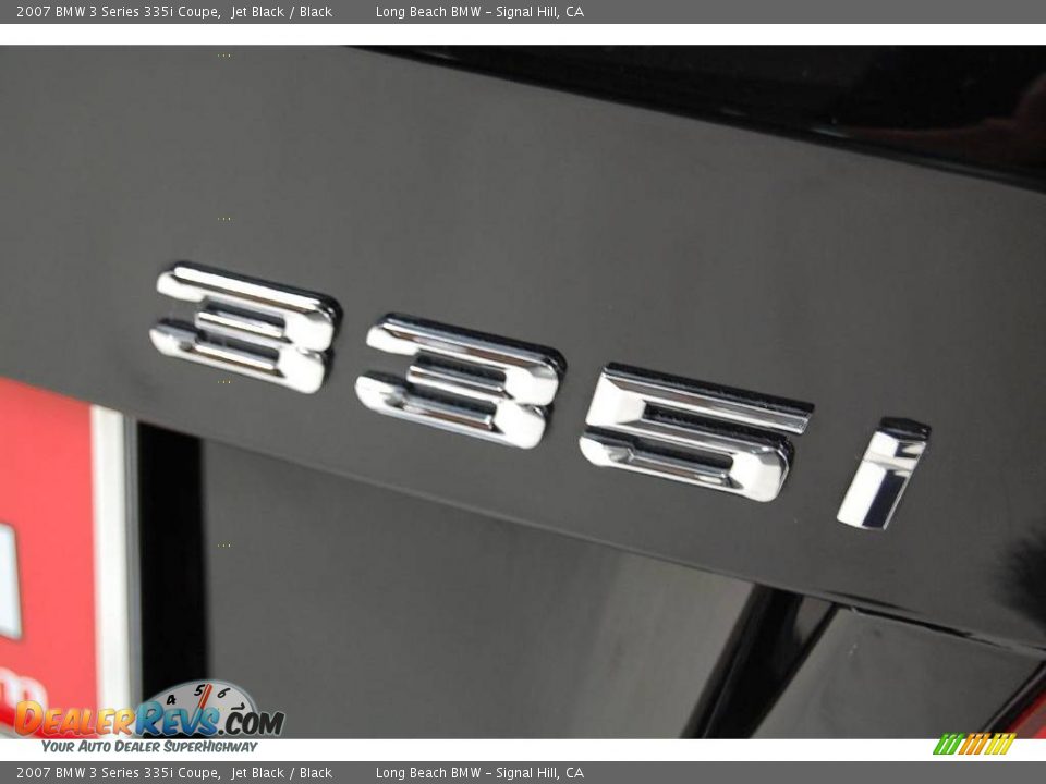 2007 BMW 3 Series 335i Coupe Jet Black / Black Photo #7