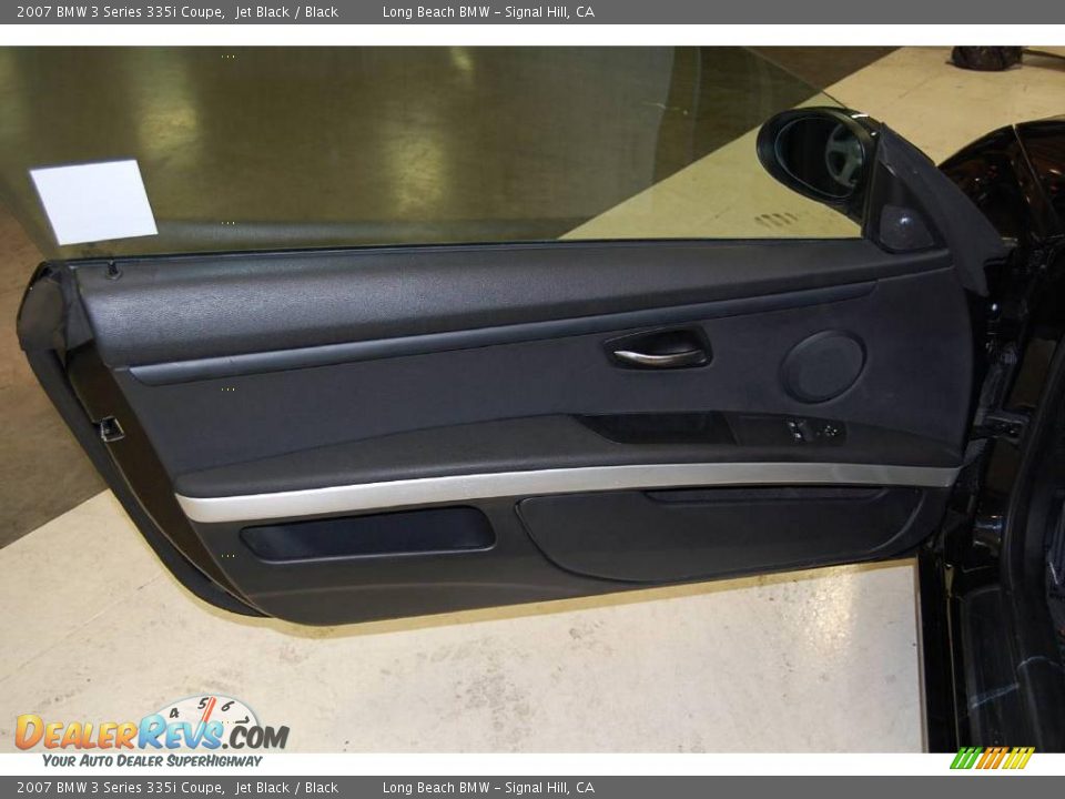 2007 BMW 3 Series 335i Coupe Jet Black / Black Photo #23