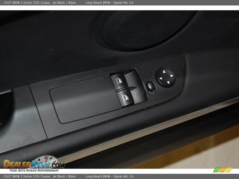 2007 BMW 3 Series 335i Coupe Jet Black / Black Photo #24