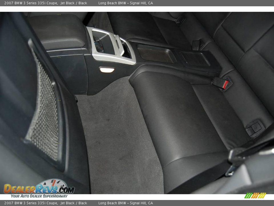 2007 BMW 3 Series 335i Coupe Jet Black / Black Photo #27