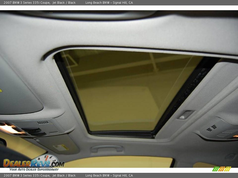 2007 BMW 3 Series 335i Coupe Jet Black / Black Photo #28