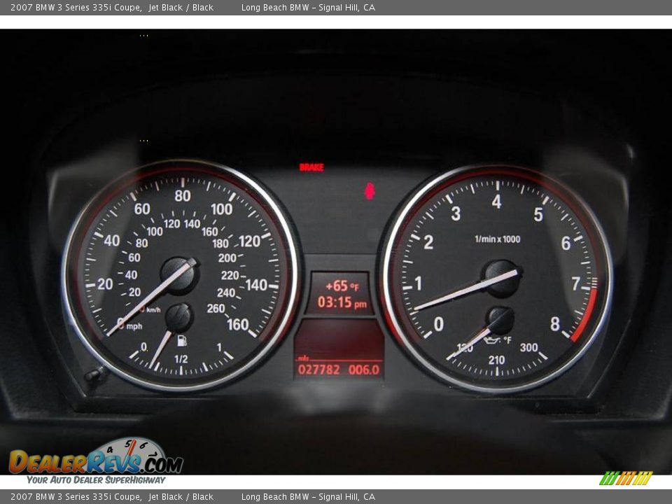 2007 BMW 3 Series 335i Coupe Jet Black / Black Photo #29