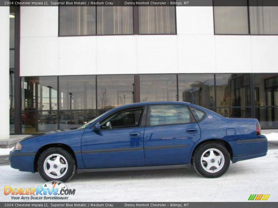 2004 Chevrolet Impala LS Superior Blue Metallic / Medium Gray Photo #1