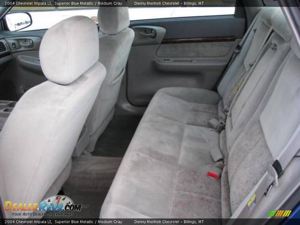 2004 Chevrolet Impala LS Superior Blue Metallic / Medium Gray Photo #8