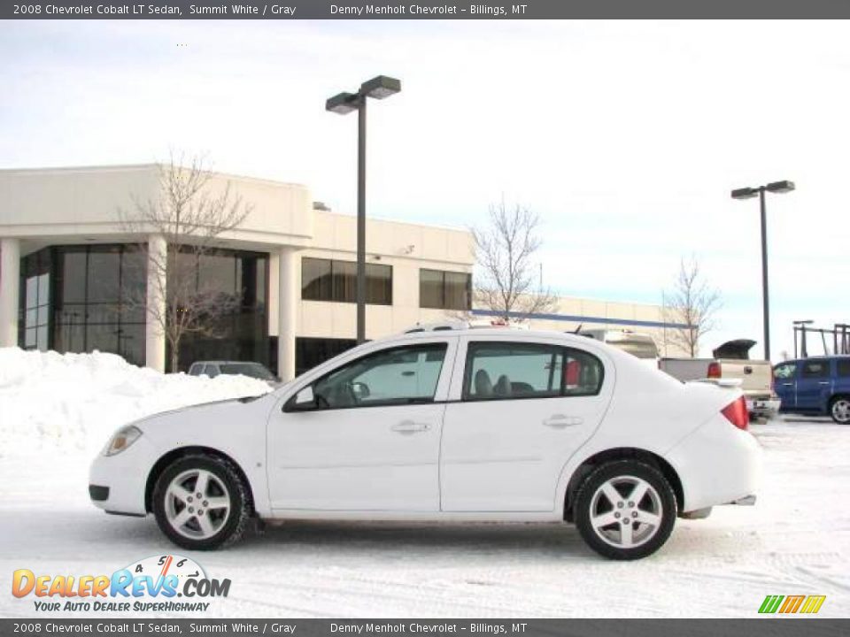 2008 Chevrolet Cobalt LT Sedan Summit White / Gray Photo #1
