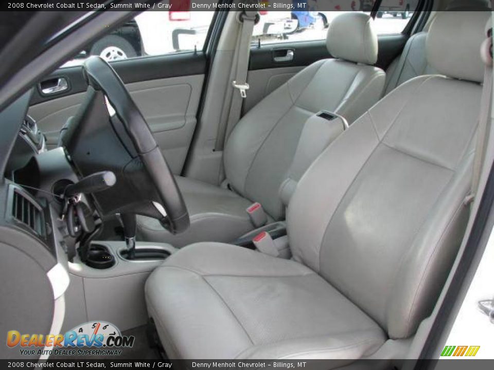 2008 Chevrolet Cobalt LT Sedan Summit White / Gray Photo #11