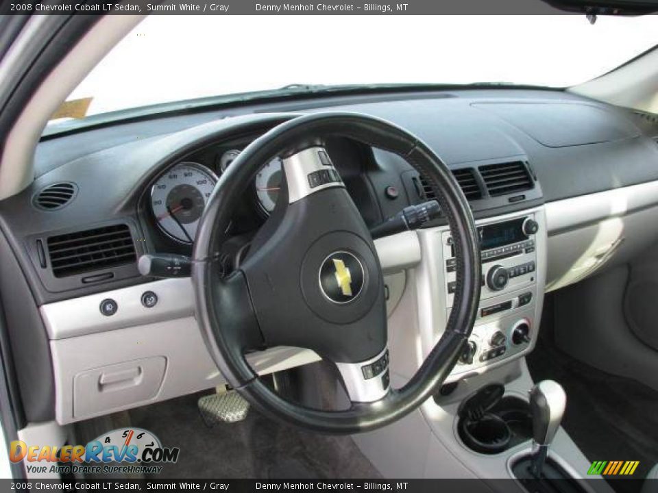 2008 Chevrolet Cobalt LT Sedan Summit White / Gray Photo #12