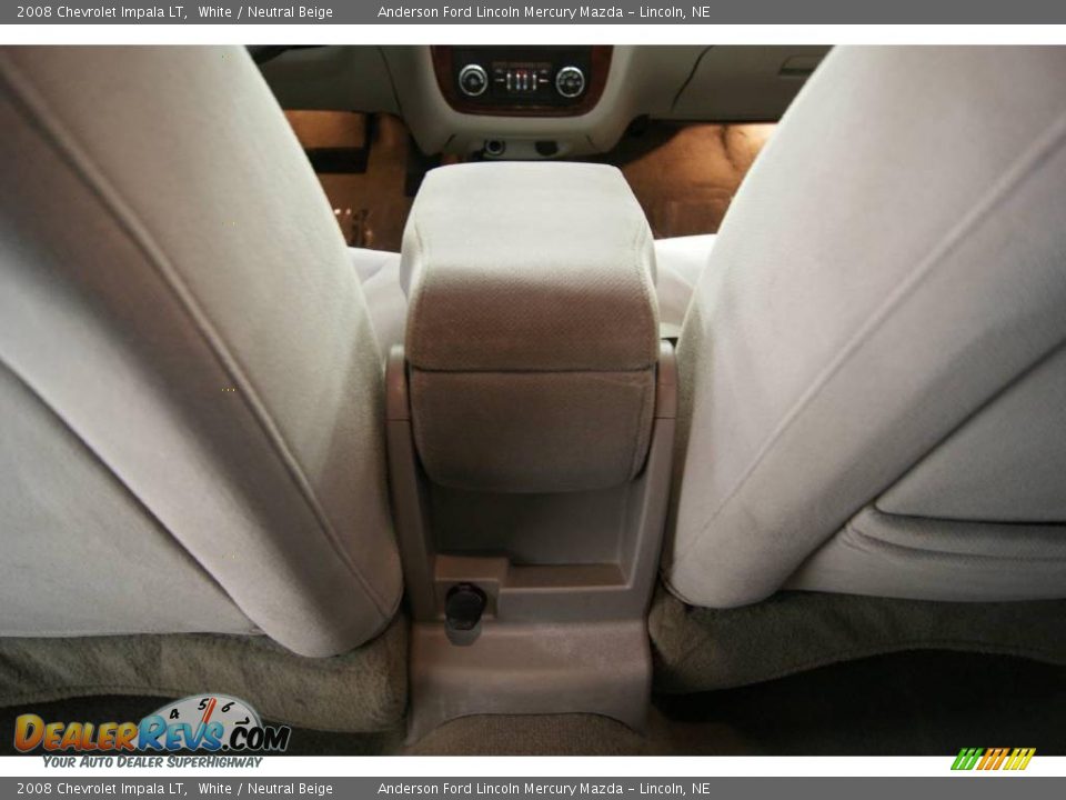 2008 Chevrolet Impala LT White / Neutral Beige Photo #19