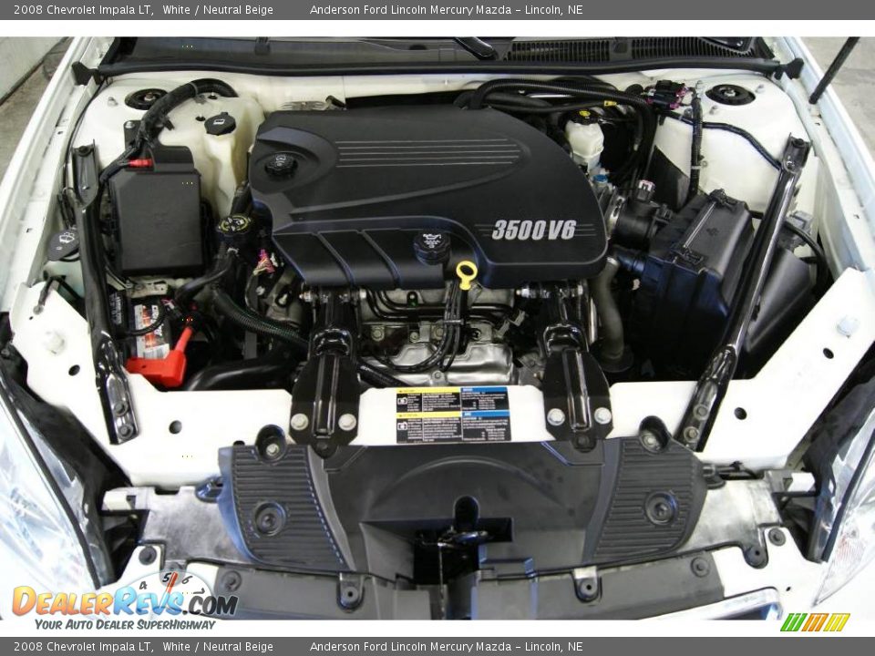 2008 Chevrolet Impala LT White / Neutral Beige Photo #27