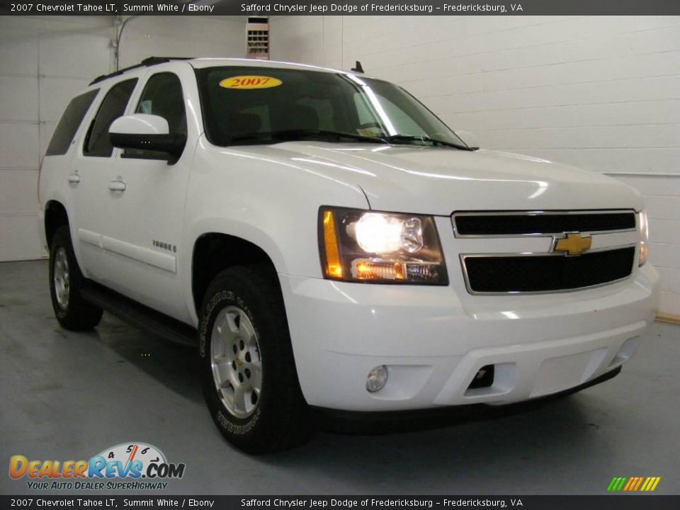 2007 Chevrolet Tahoe LT Summit White / Ebony Photo #3