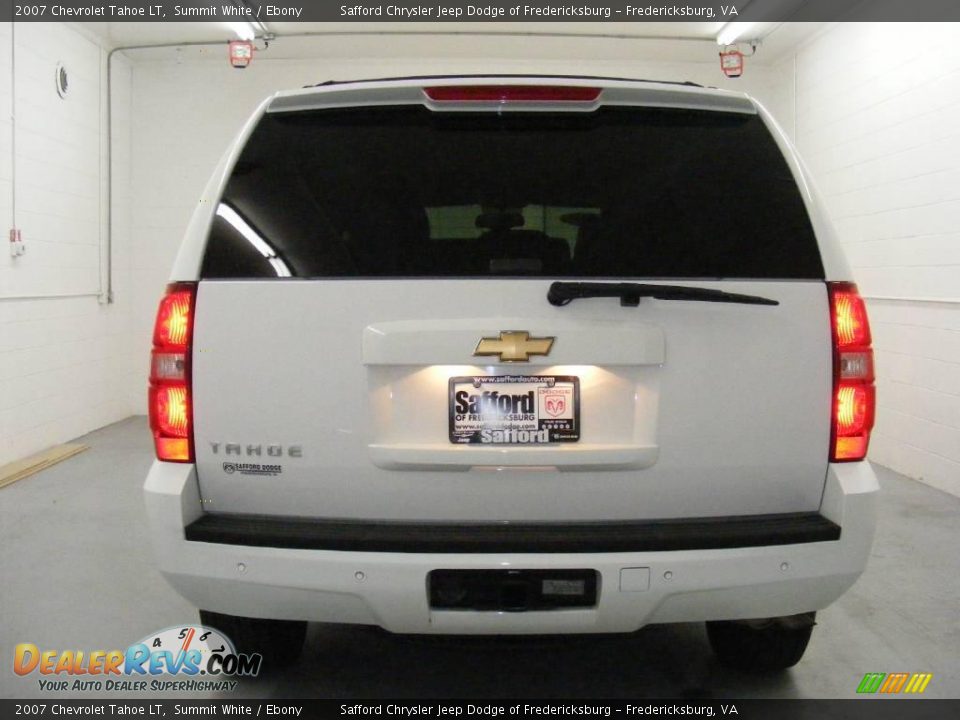 2007 Chevrolet Tahoe LT Summit White / Ebony Photo #5