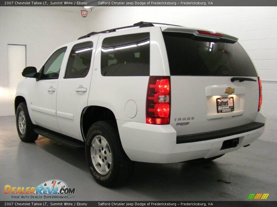 2007 Chevrolet Tahoe LT Summit White / Ebony Photo #6