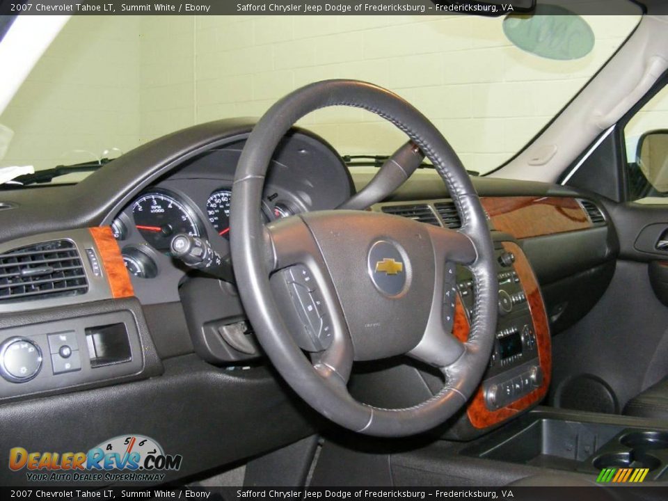 2007 Chevrolet Tahoe LT Summit White / Ebony Photo #12