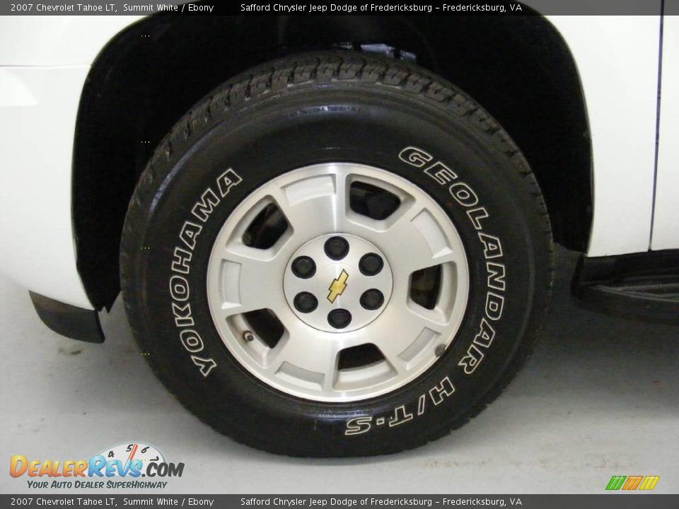 2007 Chevrolet Tahoe LT Summit White / Ebony Photo #36