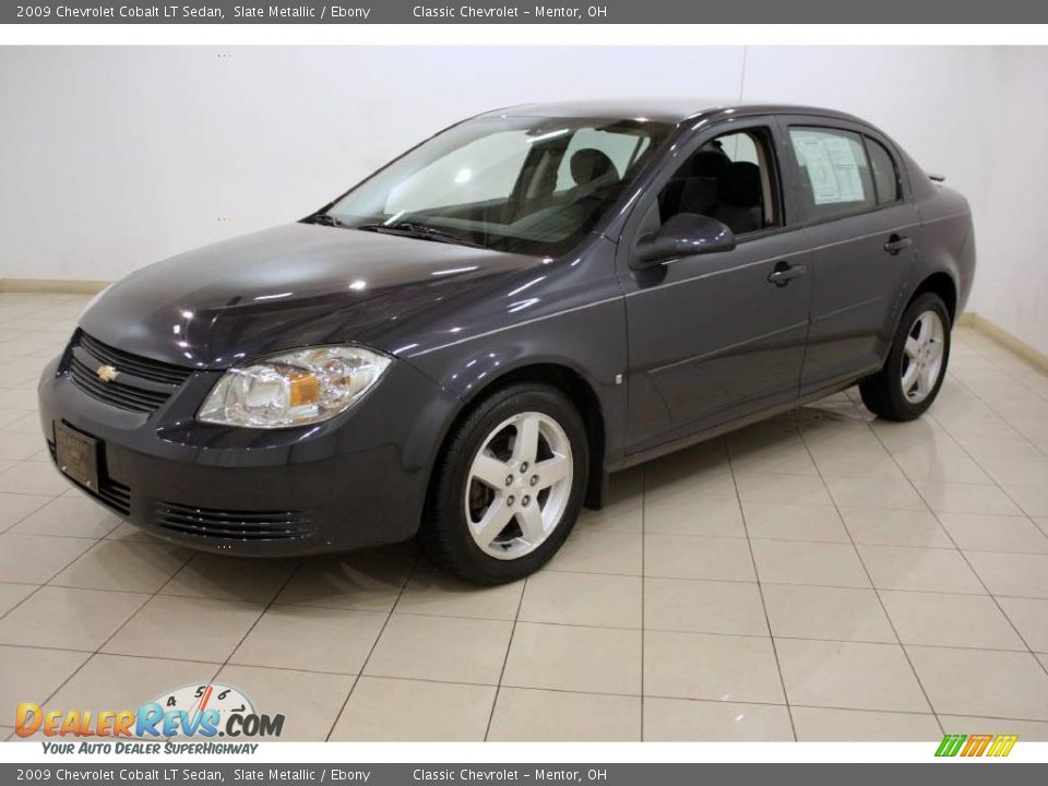 2009 Chevrolet Cobalt LT Sedan Slate Metallic / Ebony Photo #3