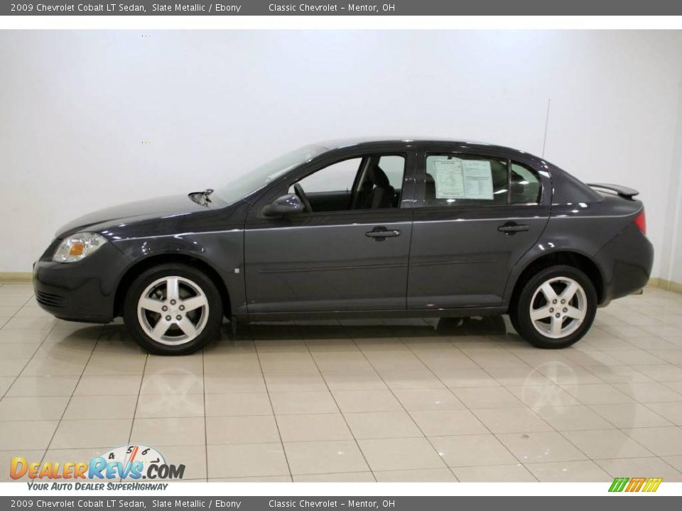 2009 Chevrolet Cobalt LT Sedan Slate Metallic / Ebony Photo #4