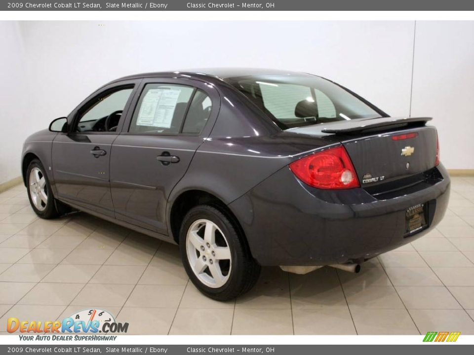 2009 Chevrolet Cobalt LT Sedan Slate Metallic / Ebony Photo #5