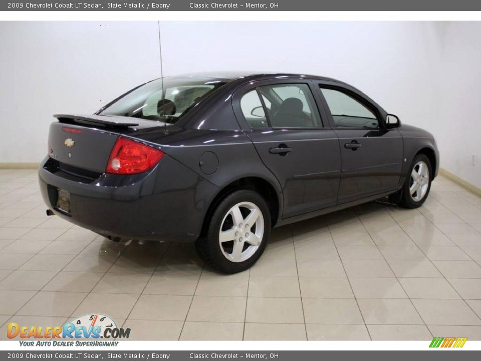 2009 Chevrolet Cobalt LT Sedan Slate Metallic / Ebony Photo #6