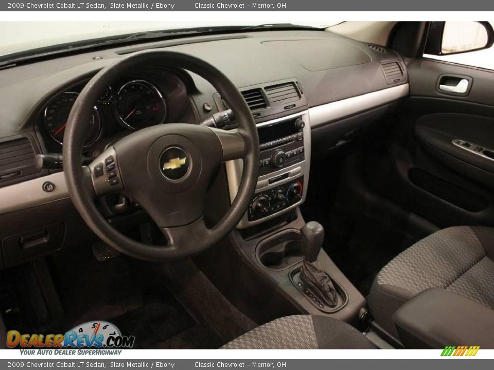 2009 Chevrolet Cobalt LT Sedan Slate Metallic / Ebony Photo #9