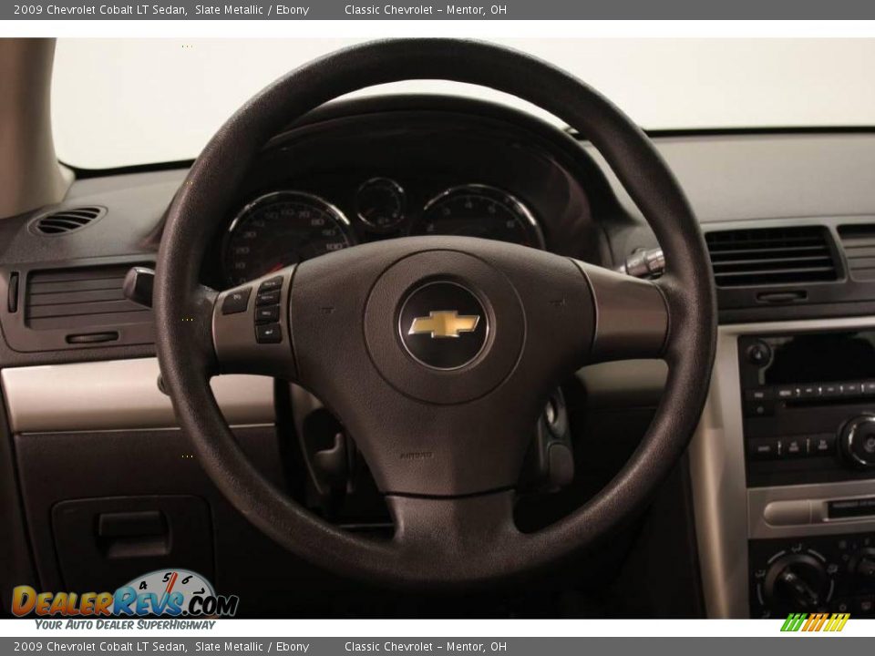 2009 Chevrolet Cobalt LT Sedan Slate Metallic / Ebony Photo #10