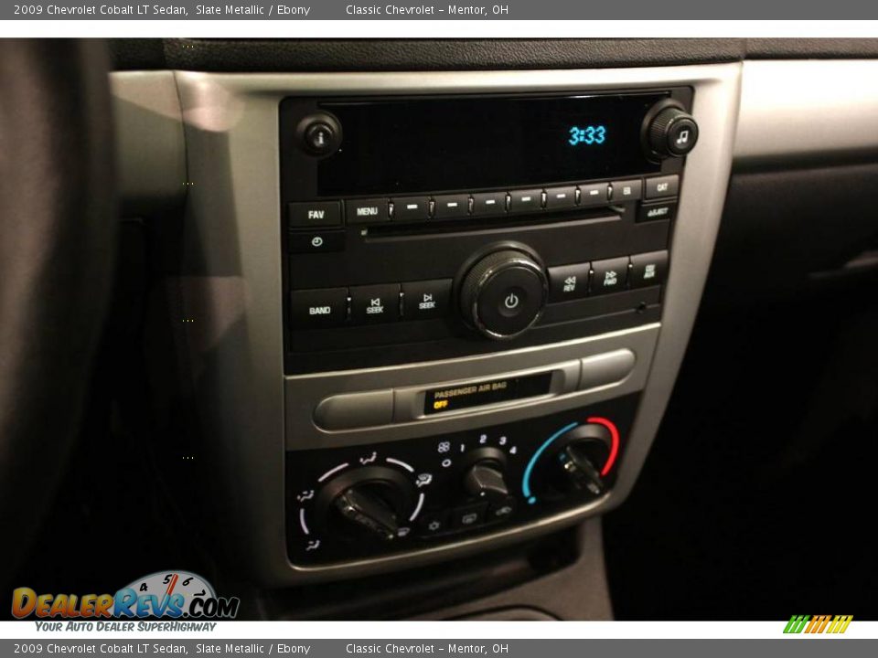 2009 Chevrolet Cobalt LT Sedan Slate Metallic / Ebony Photo #12