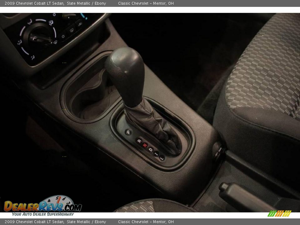2009 Chevrolet Cobalt LT Sedan Slate Metallic / Ebony Photo #13